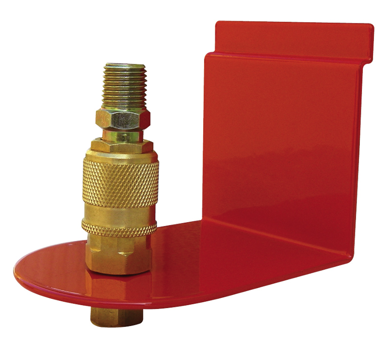 MIGHTY SEVEN Комплект быстросъёмного фитинга 1/4", с креплением к стенду / AD-3601