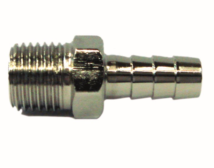 Фитинг 3/8"х6  нар.резьба/елочка 6мм  ЕС830334