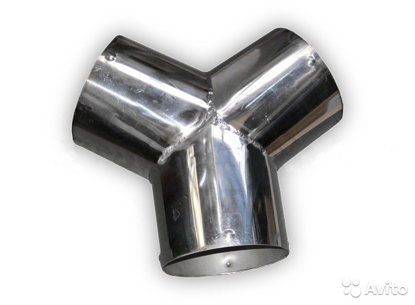 Разветвитель Y-образный 102мм х102мм CA-Y02101