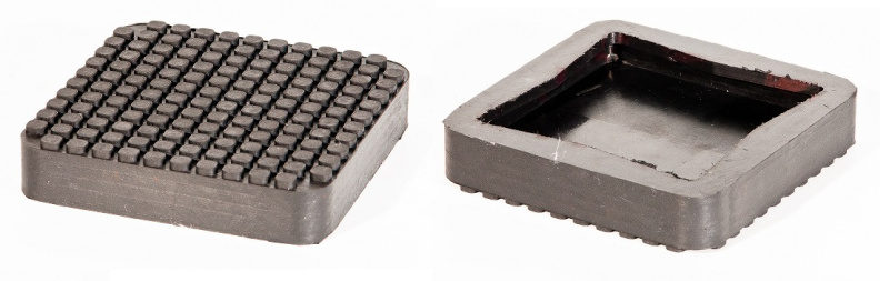 Резиновая накладка для подъемников "BEND-PAK" Кордированная 1025К