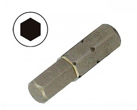 Бит шестигран. 10.0мм 10мм, L=30мм, S2, (упаковка 10 шт) AIST 1323010H