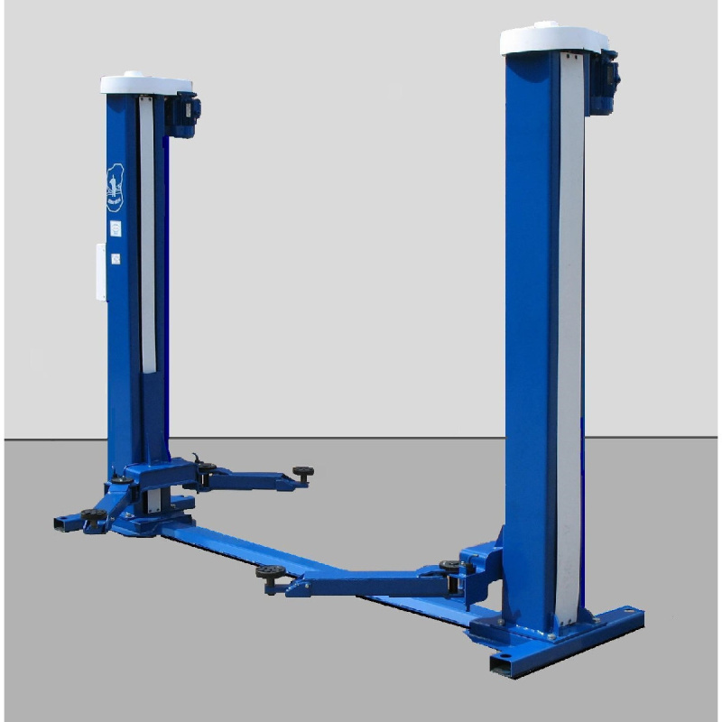 Подъемник двухстоечный г/п 3,2 т электромех-й с нижней синхр-й ДАРЗ П-97МК -1 Лидер 1
