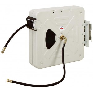 Катушка закрытая, неповоротная, со шлангом для густых смазок 15 м, 400 бар, 1/4" APAC 1731.CQ