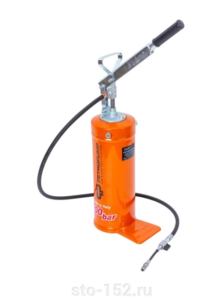 Ручной солидолонагнетатель с емкостью 8 кг, 300 бар, специальная версия PP210007