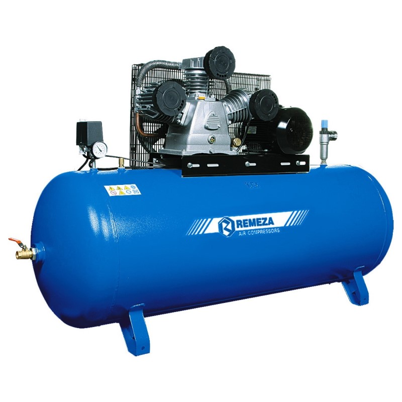 Компрессор поршневой с ременным приводом REMEZA СБ 4/Ф-500 LB 75