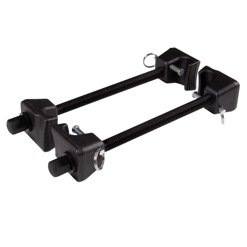 МАСТАК Стяжка амортизаторных пружин, 300 мм, с фиксаторами, одинарный крюк, 2 предмета 100-05301