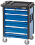 Тележка инструментальная профессиональная (синяя) T5N(B) NORDBERG