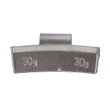 Грузик балансировочный для легкосплавных колес 30 гр. упаковка. 50шт 0330